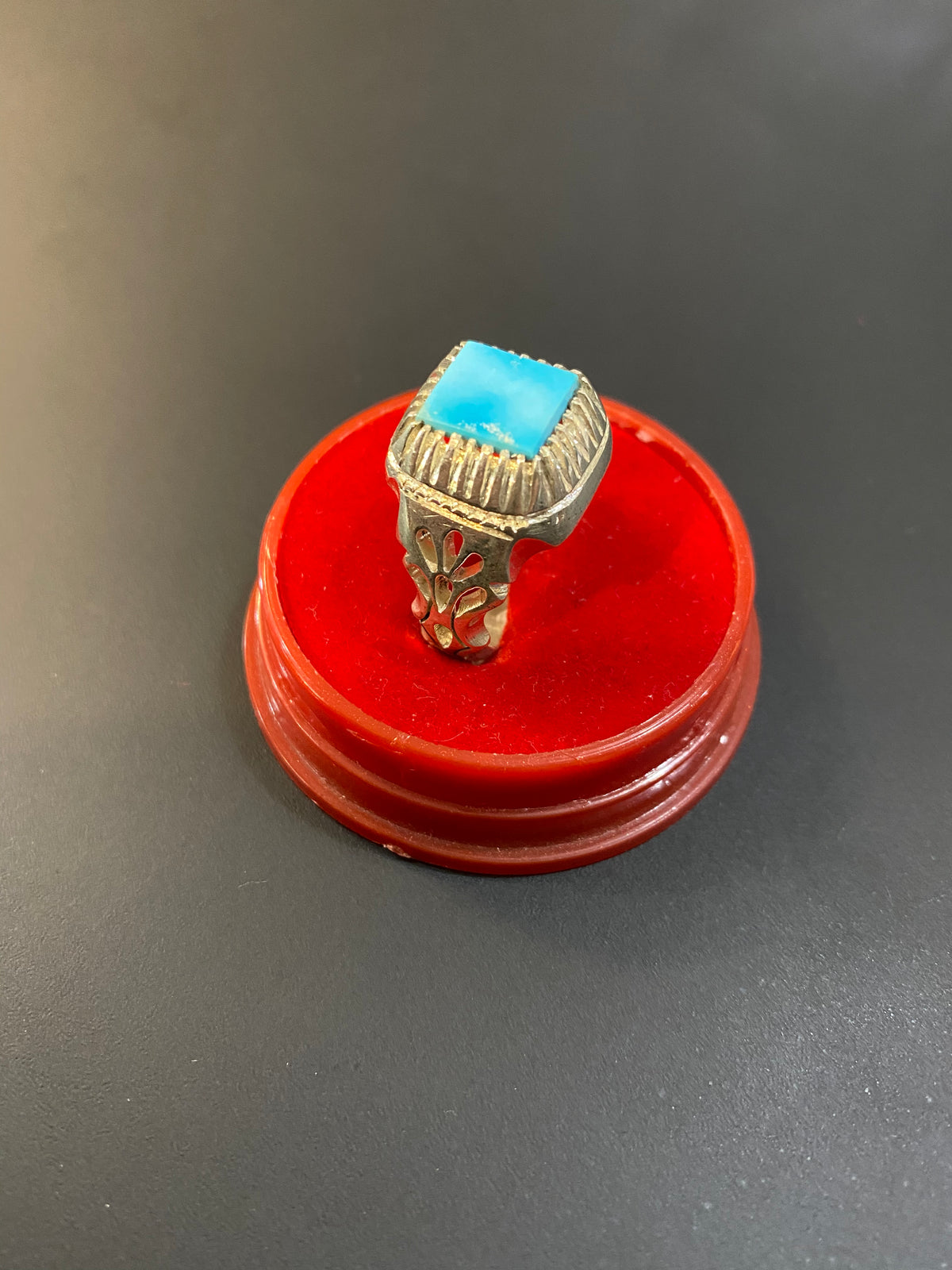 925 Sterling Silver Turquoise Rings For Men