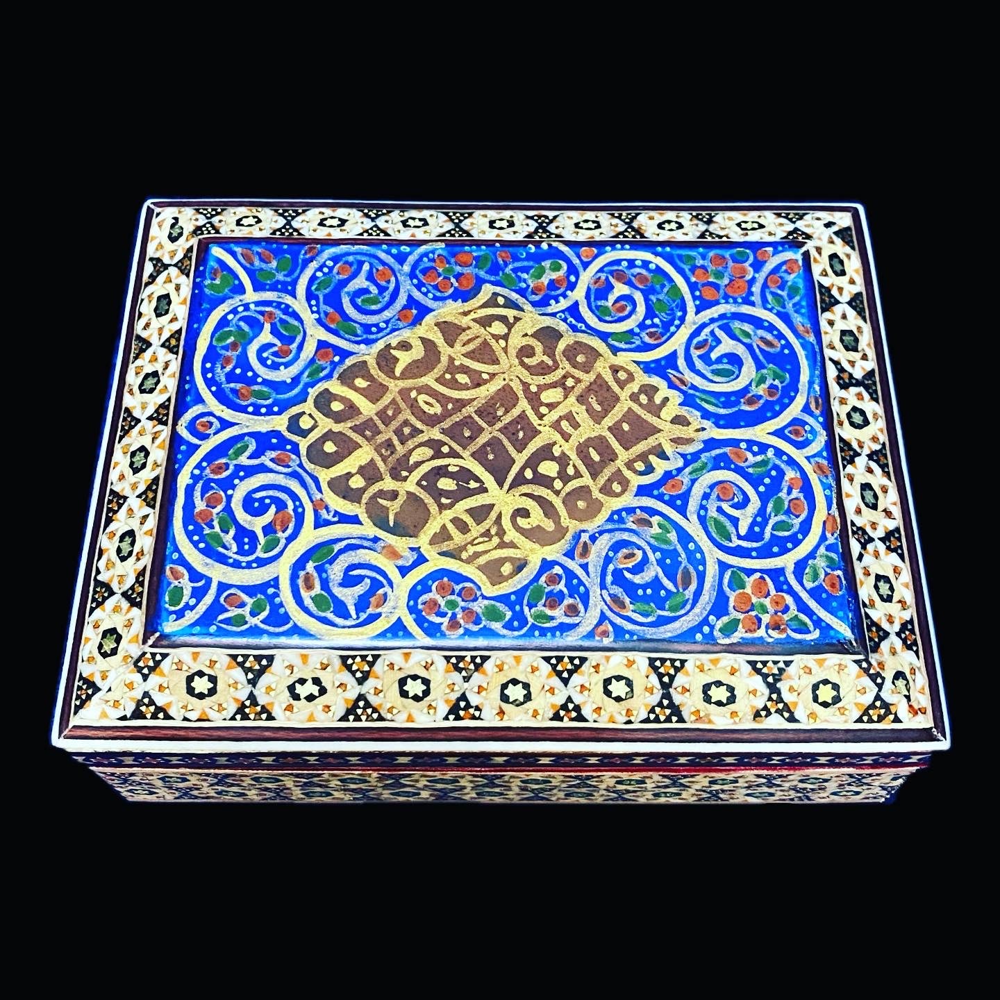 Handmade inlaid Khatam Kari boxes