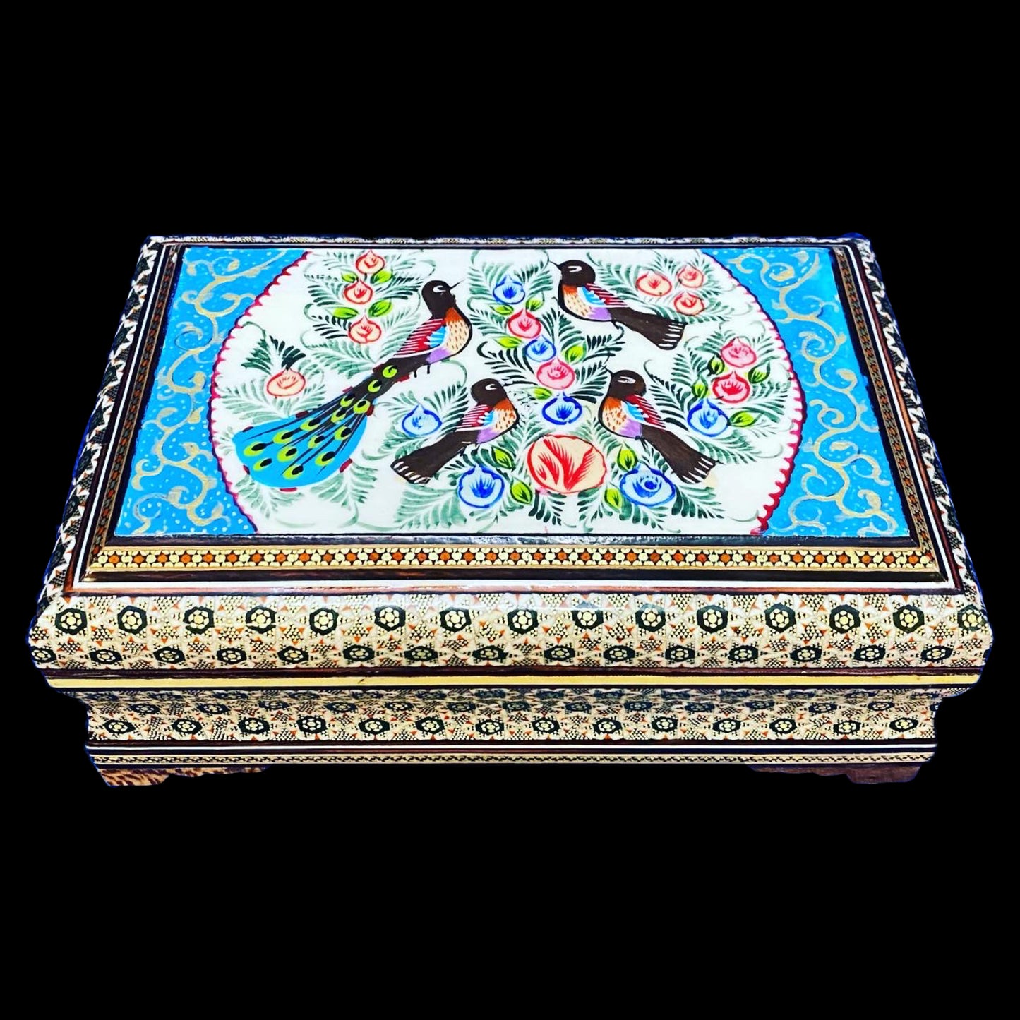 High Quality Handmade Inlaid Khatam Kari Boxes