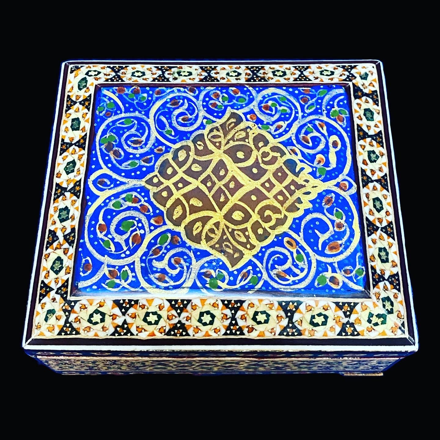 Handmade inlaid Khatam Kari boxes