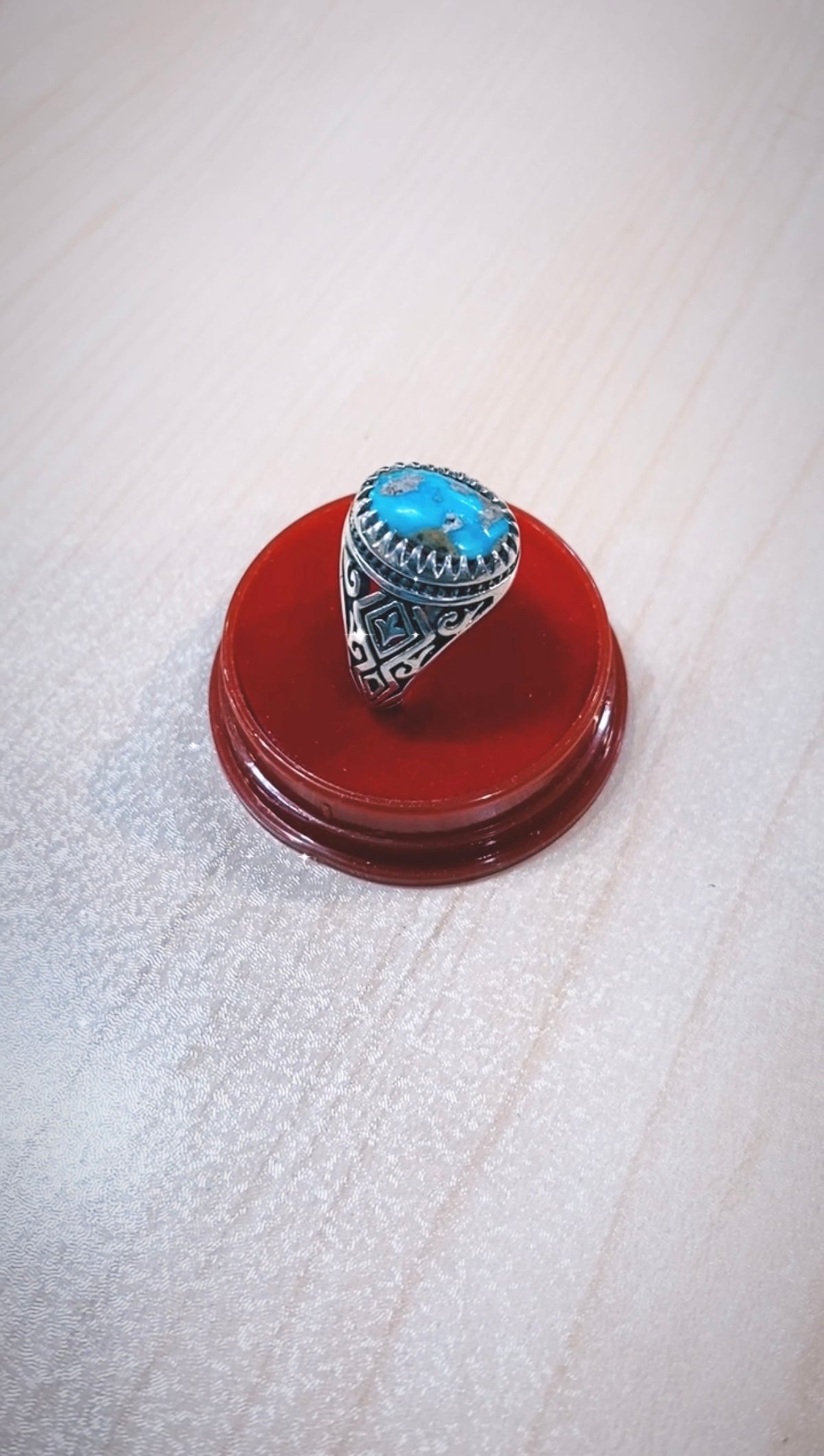 925 Sterling Silver Turquoise Rings For Men