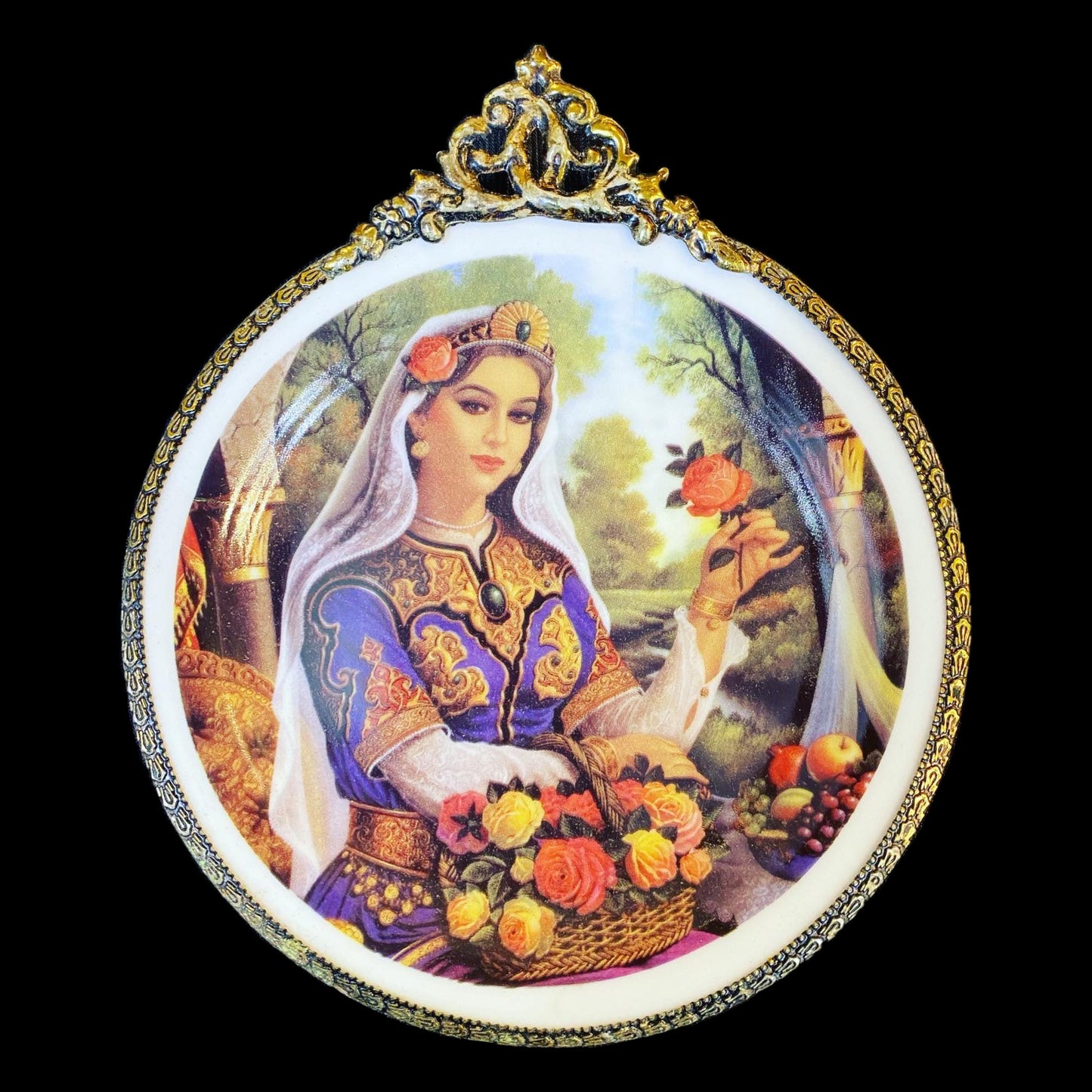 Wall Hanging Persian Miniature Plates