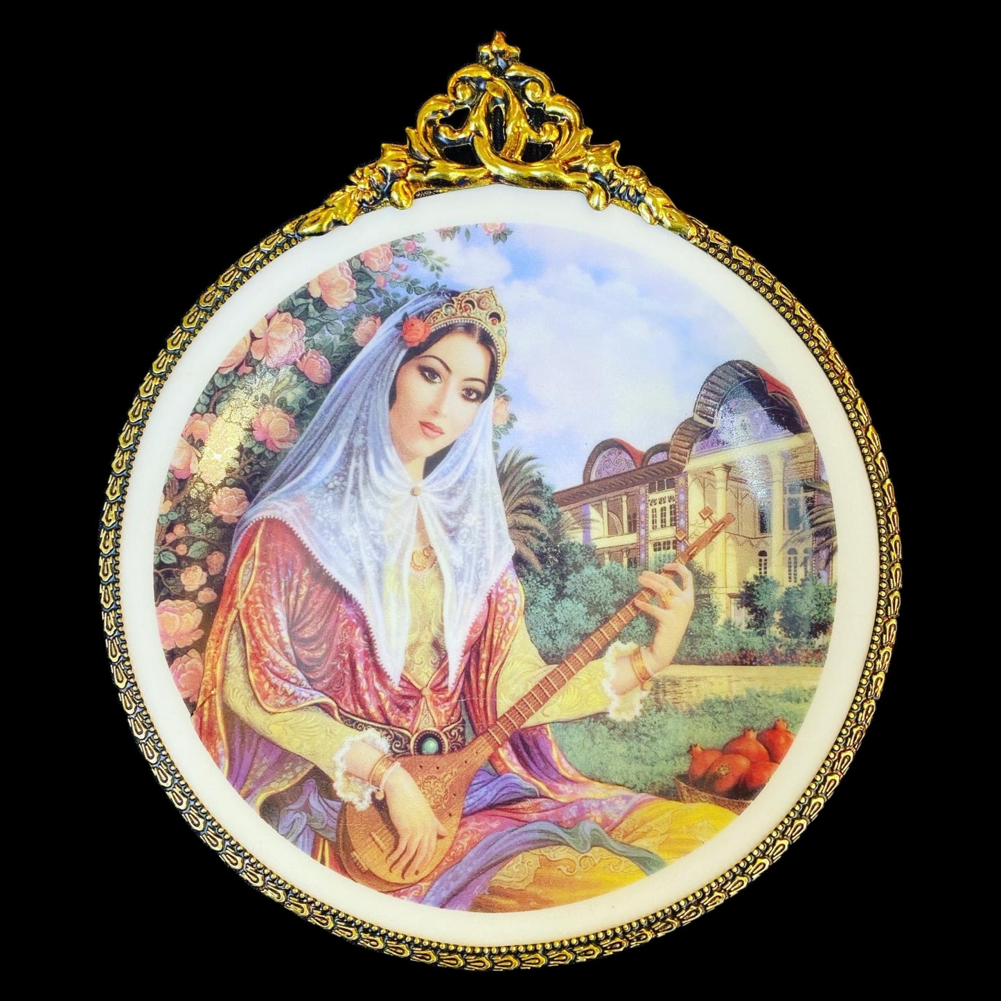 Wall Hanging Persian Miniature Plates