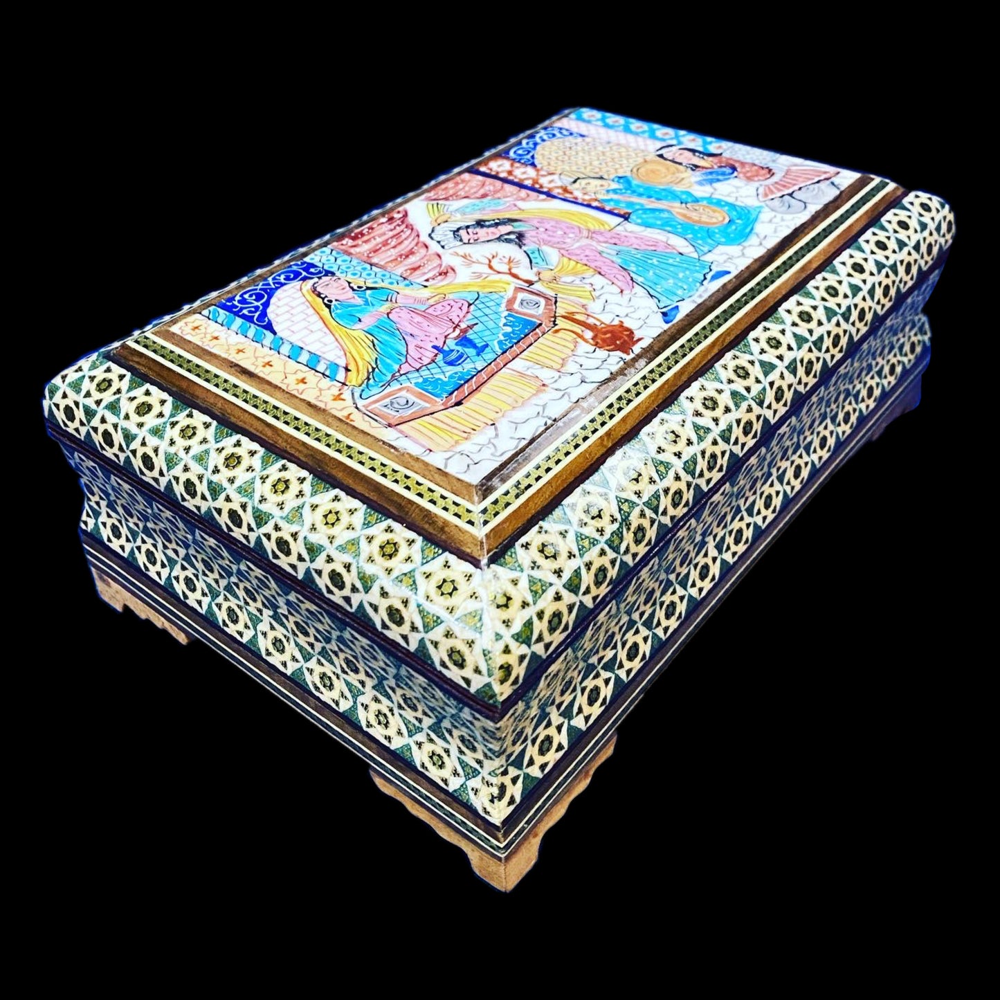 High Quality Handmade Inlaid Khatam Kari Boxes