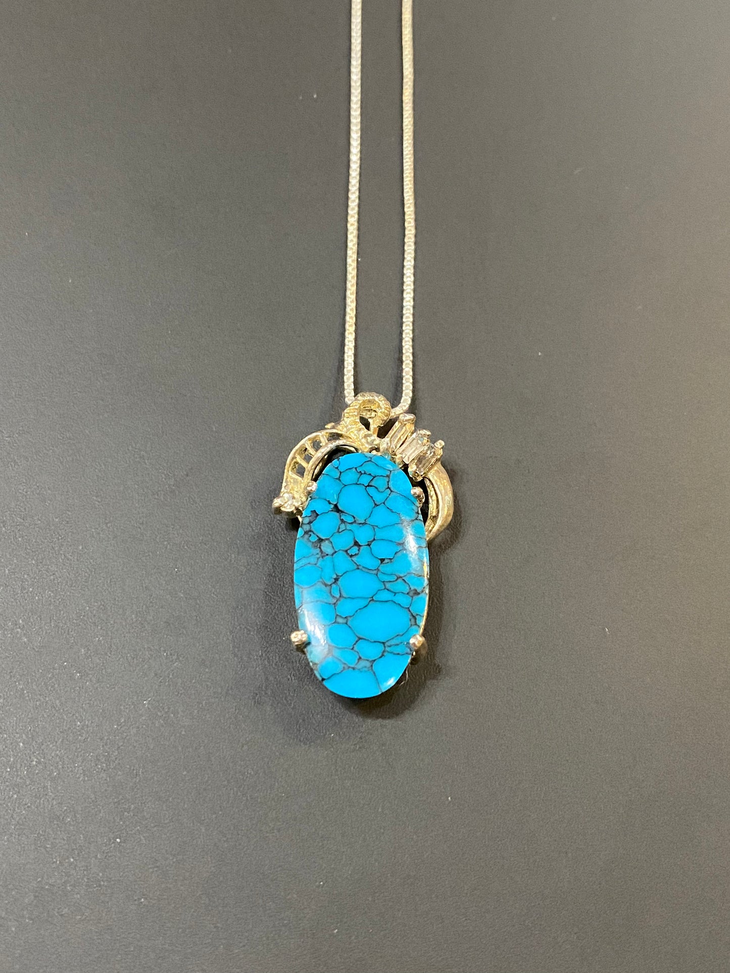 925 Sterling Silver Turquoise Necklaces