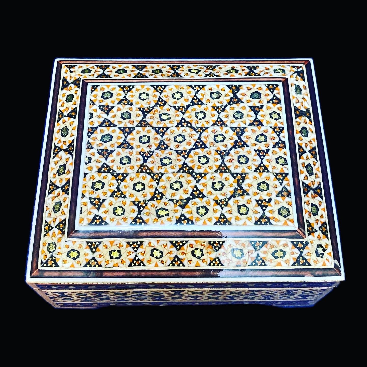 Handmade inlaid Khatam Kari boxes
