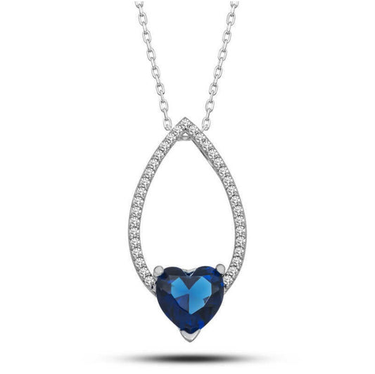925 Sterling Silver Heart Necklaces & Bracelets