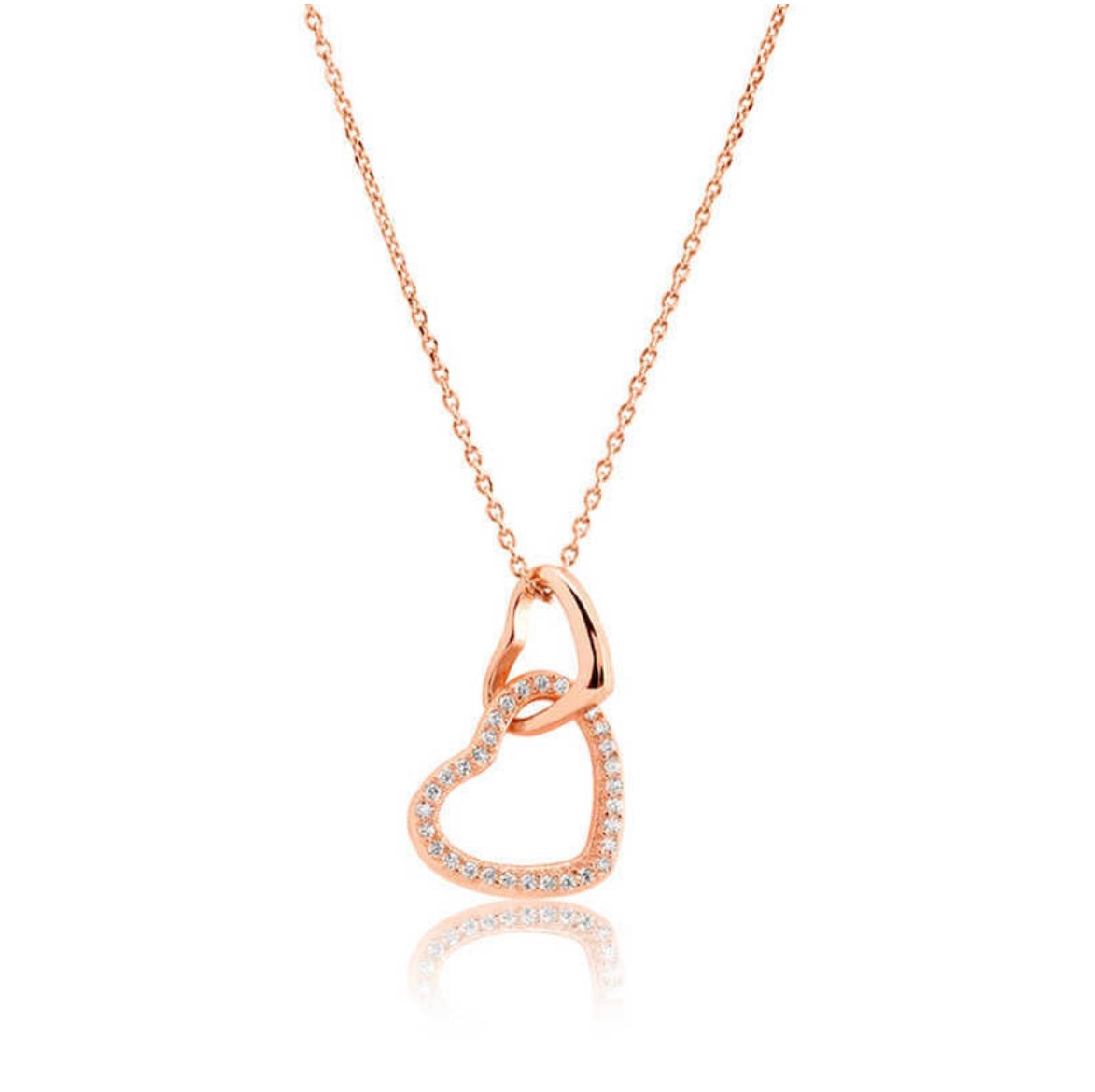 925 Sterling Silver Heart Necklaces & Bracelets