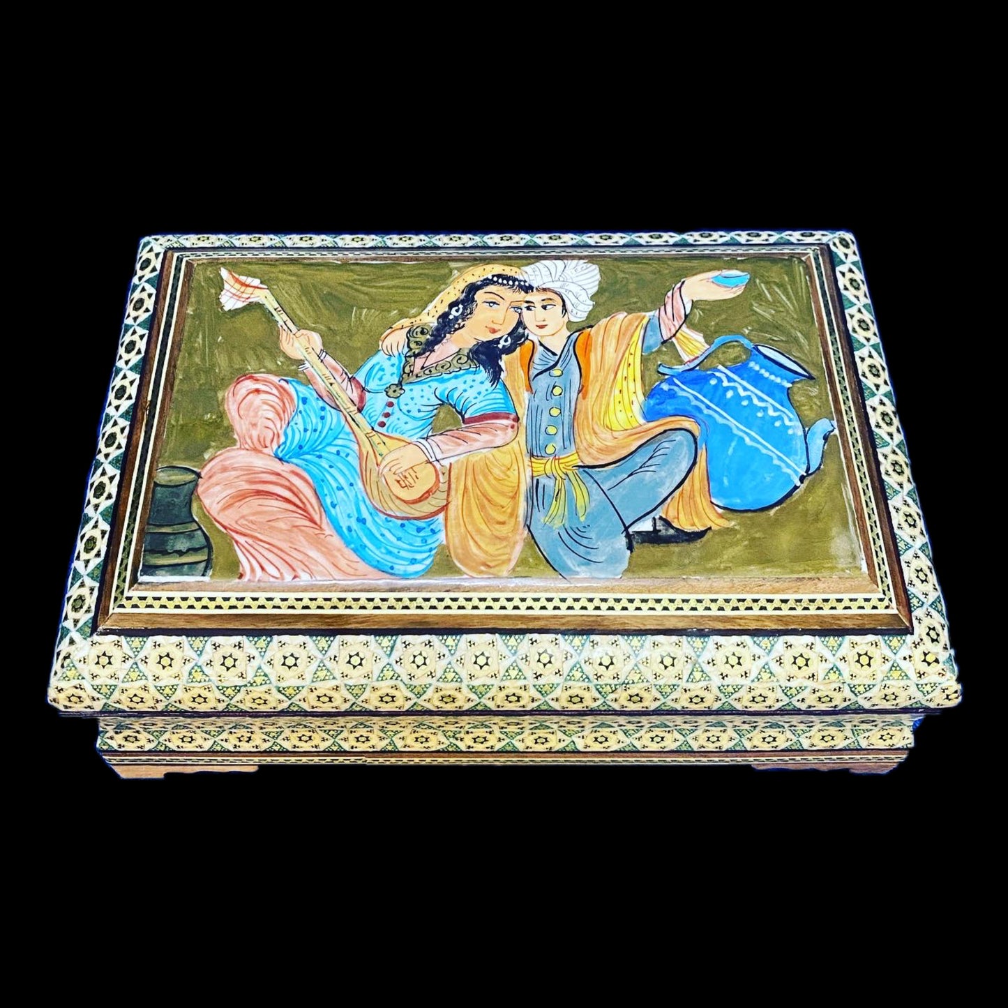 High Quality Handmade Inlaid Khatam Kari Boxes
