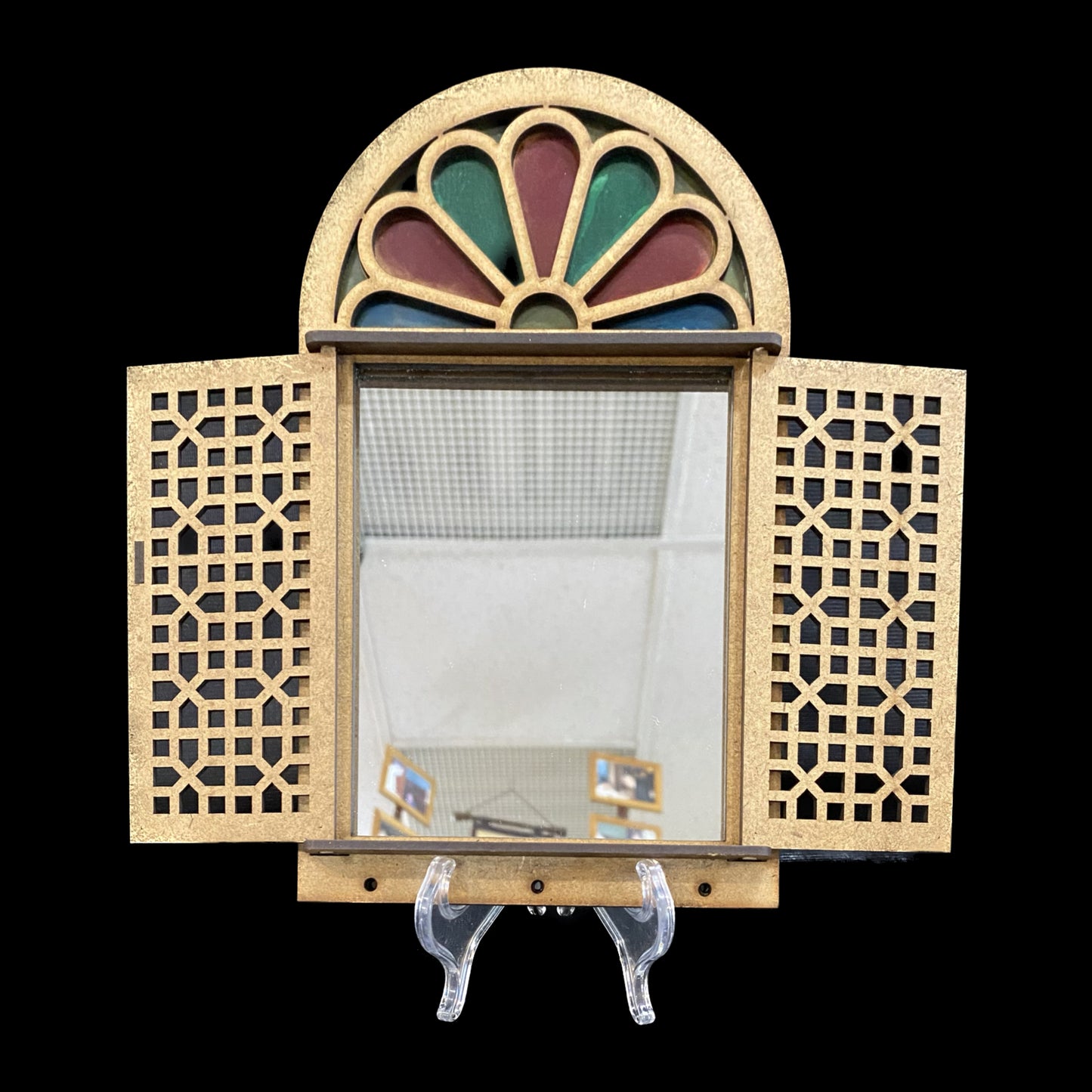 Handmade Mirrors & Candle Holders For Haftsin Persian New Year