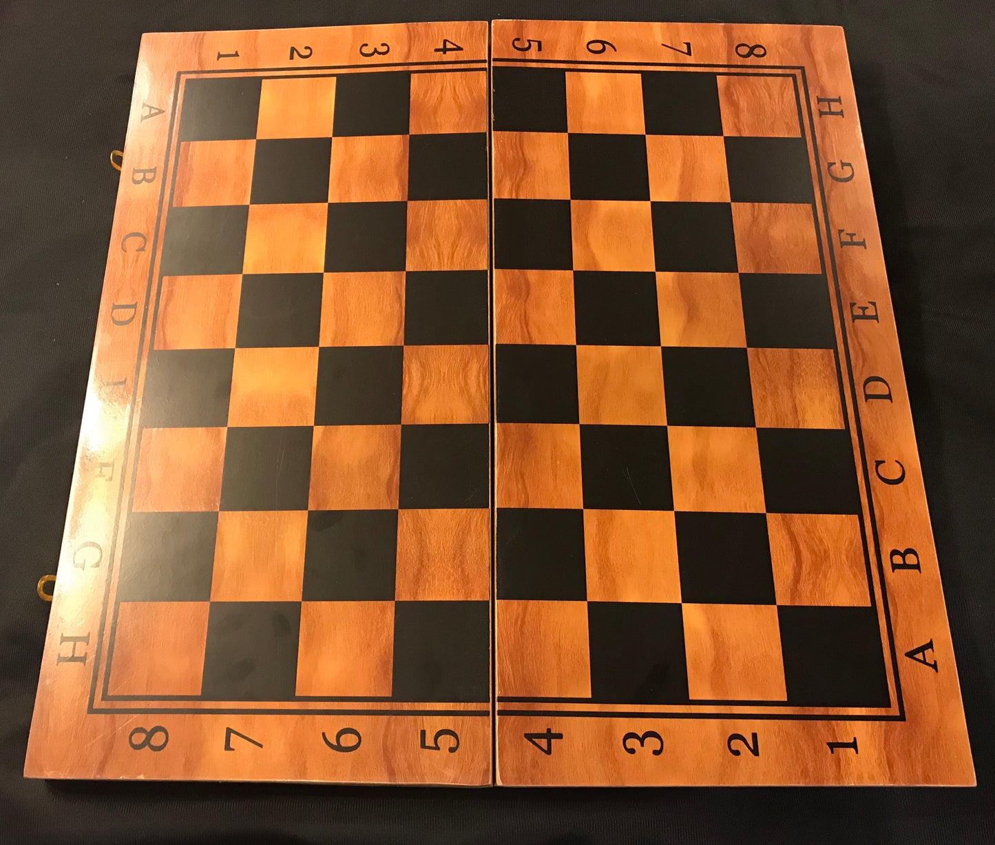 Handmade wooden backgammon,chess & checkers