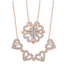 Load image into Gallery viewer, 925 Sterling Silver Heart Necklaces &amp; Bracelets
