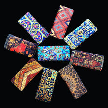 Load image into Gallery viewer, Farsi Calligraphy &amp; Tile Style Persian Wallets

