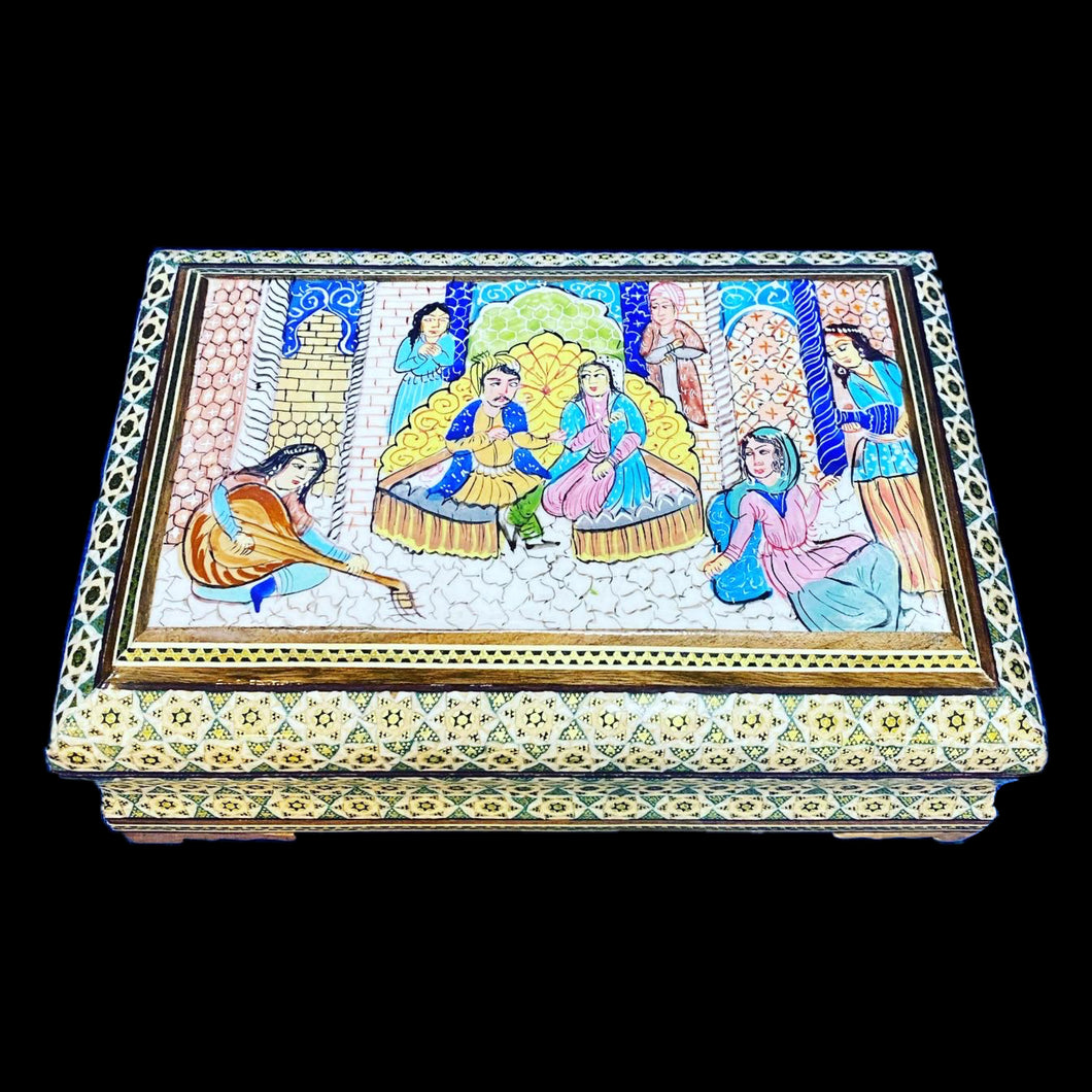 High Quality Handmade Inlaid Khatam Kari Boxes