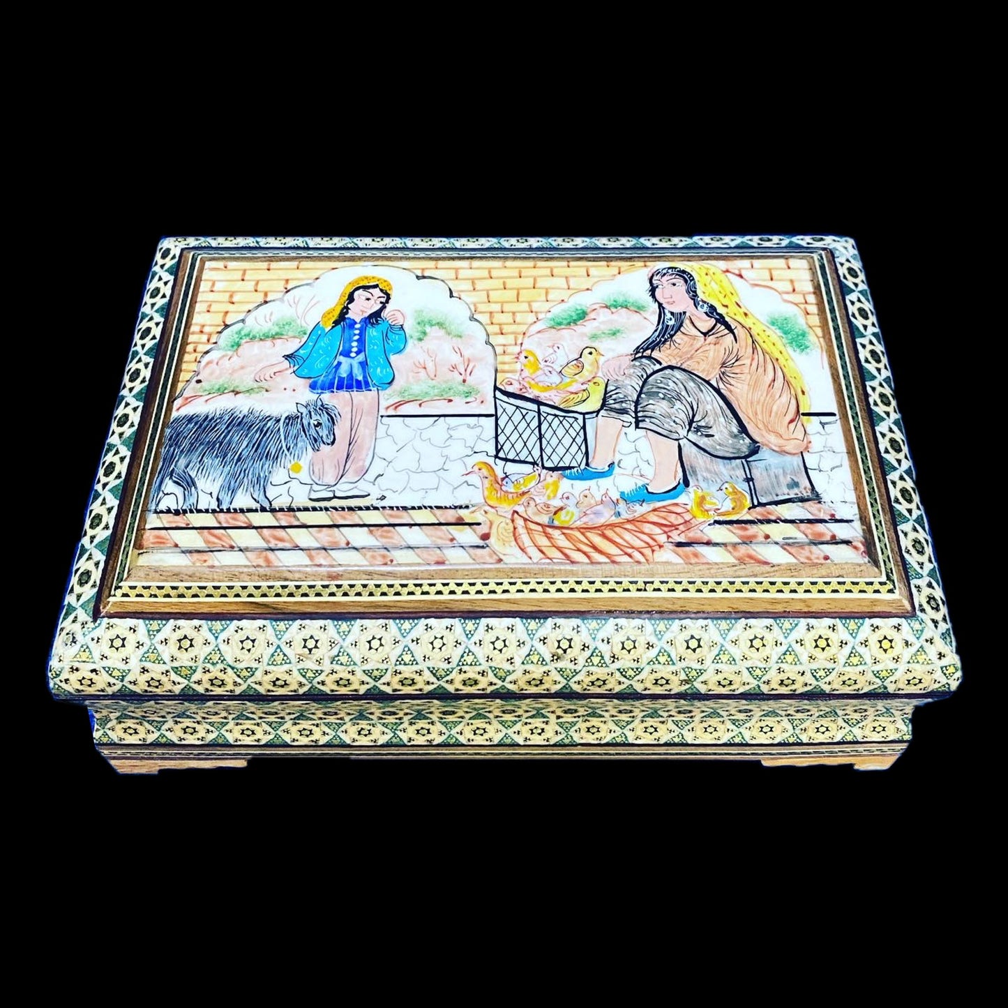 High Quality Handmade Inlaid Khatam Kari Boxes