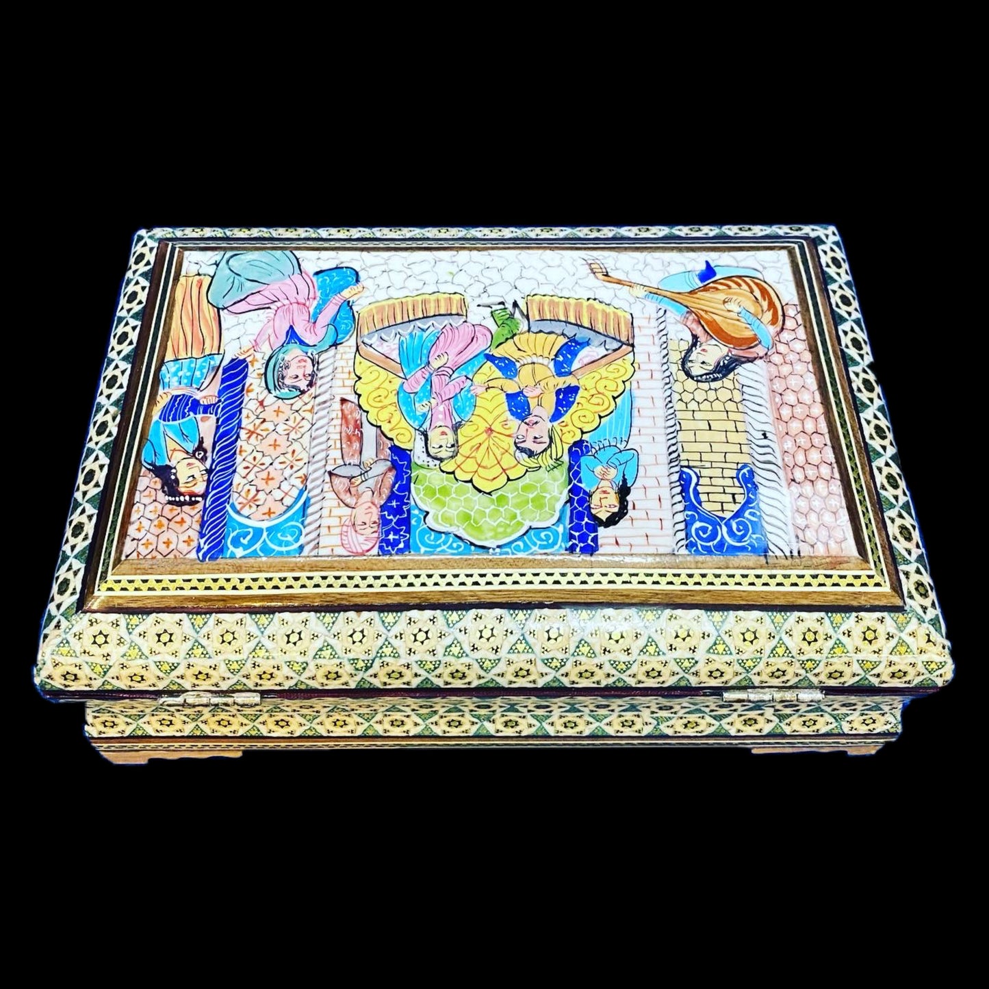 High Quality Handmade Inlaid Khatam Kari Boxes