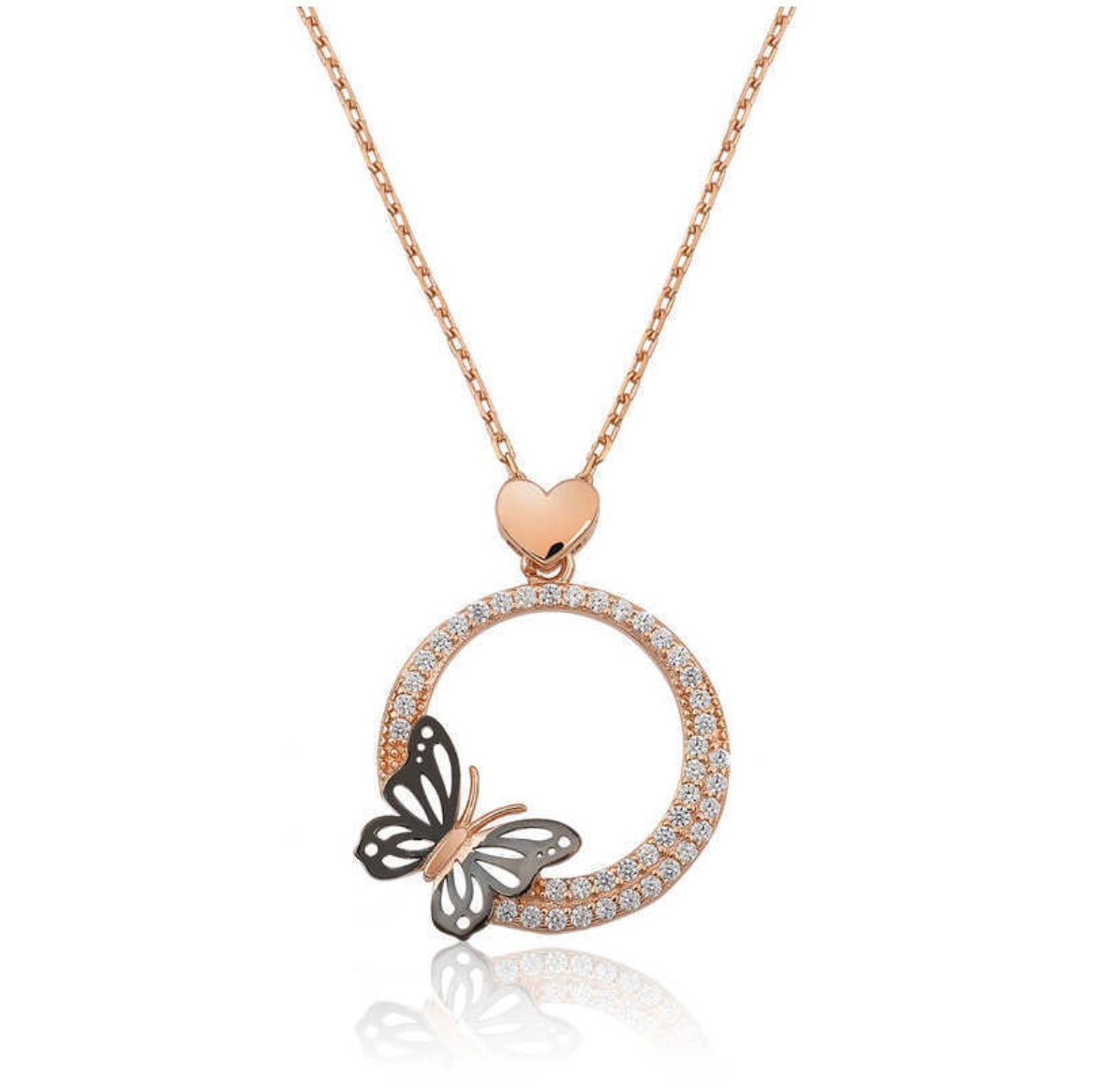 925 Sterling Silver Heart Necklaces & Bracelets