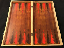 Load image into Gallery viewer, Handmade wooden backgammon,chess &amp; checkers
