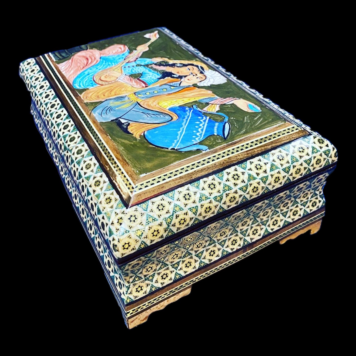 High Quality Handmade Inlaid Khatam Kari Boxes