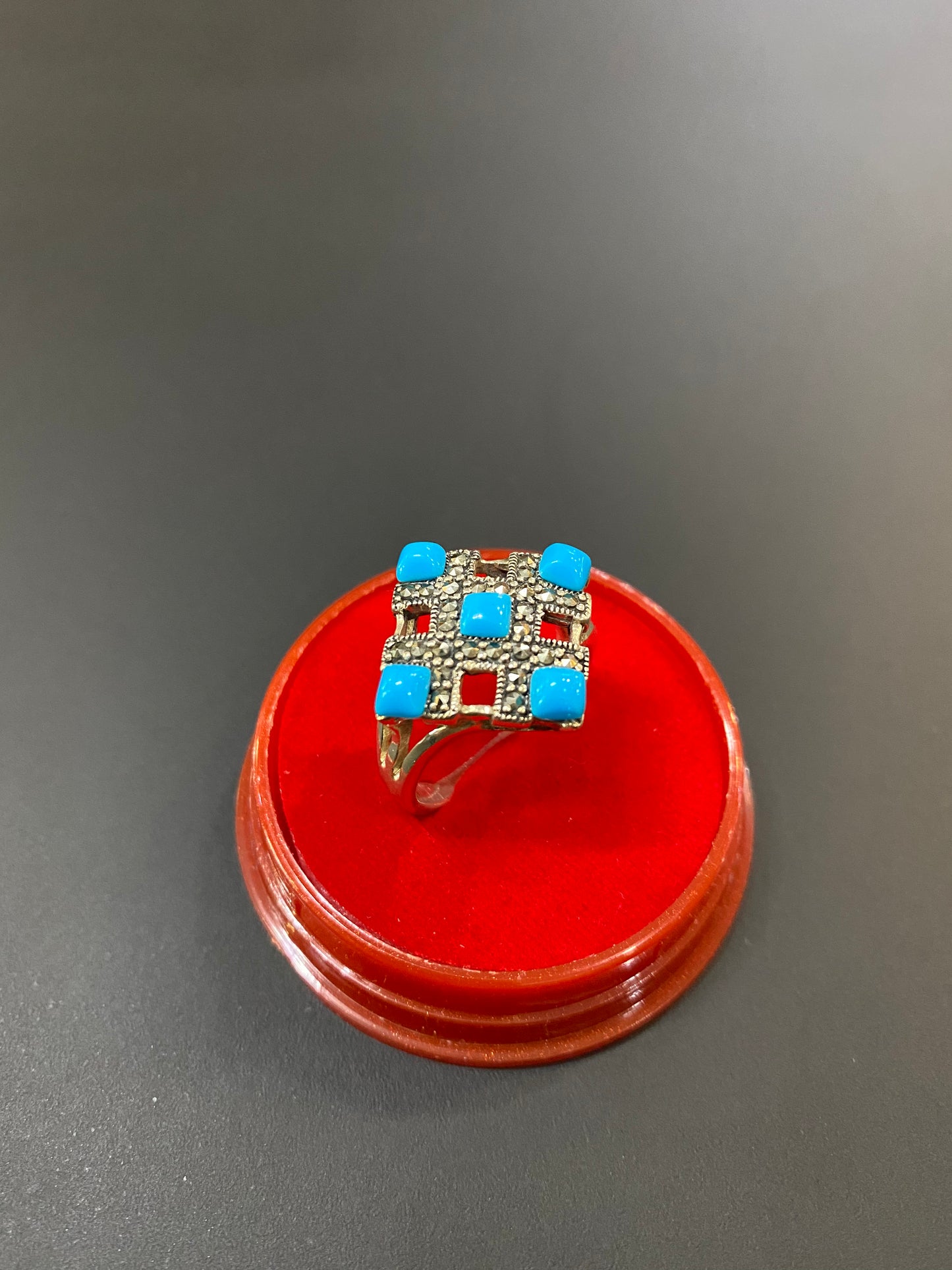 925 Sterling Silver Turquoise Rings For Women