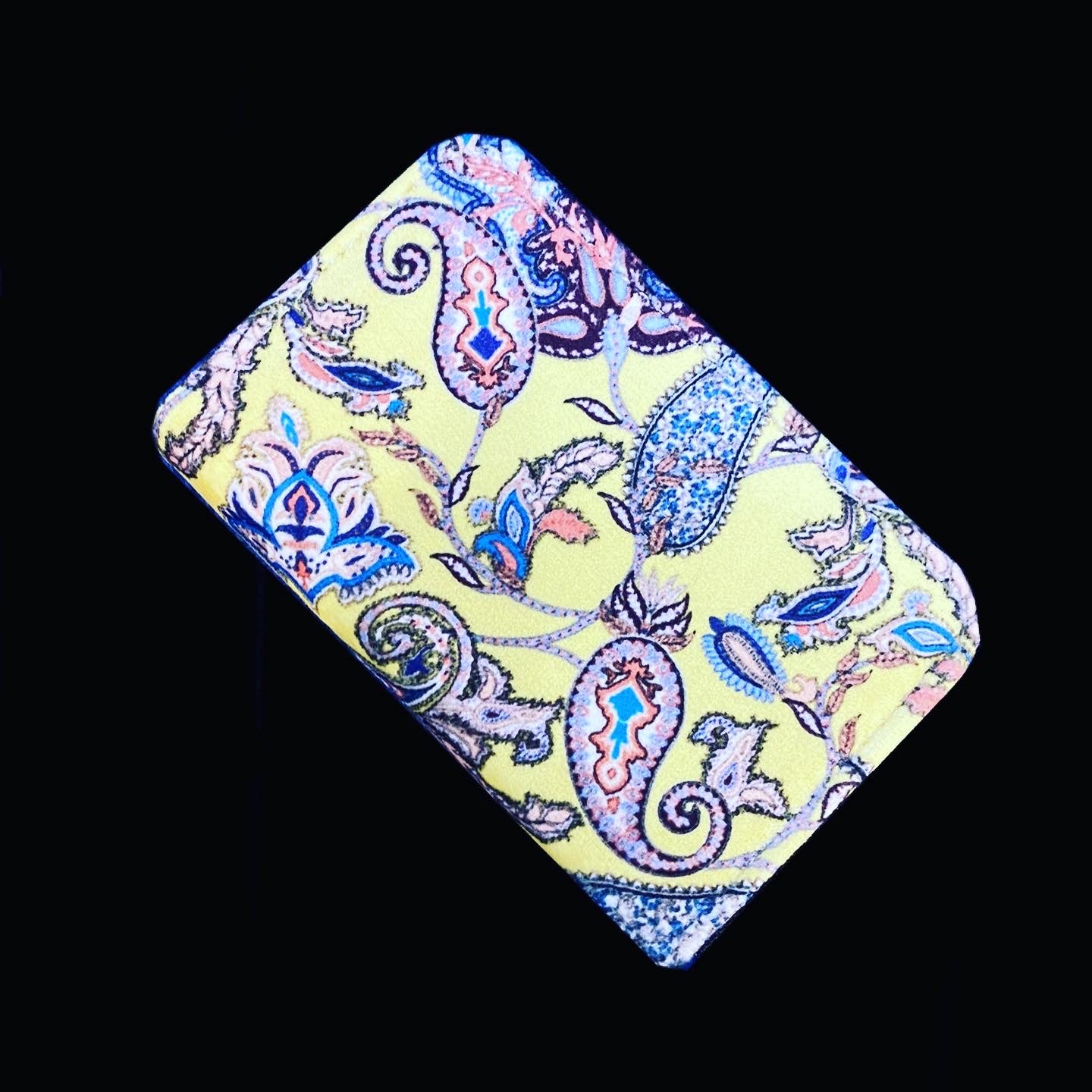 Farsi Calligraphy & Tile Style Persian Credit Card Holder